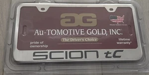 SCION TC License Plate Frame Stainless Steel Au-tomotive - Picture 1 of 2