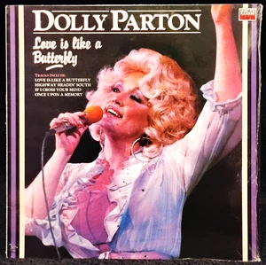 (NEW) DOLLY PARTON "LOVE IS LIKE A BUTTERFLY" (RARE U.K. VINYL / 1ST RL-1974) - Picture 1 of 5