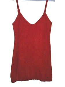 Savage X Fenty Fluff It Up Tank Oversized Goji Berry Red ~ Siz Medium Streetwear - Picture 1 of 5