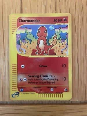 Charmander 98/165 Expedition Base Set Reverse Holo Moderately Played WOTC 2002 - Image 1 of 4