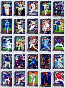 TORONTO BLUE JAYS 2025 Topps Series 1 & 2 Base Team Set (25 Cards) Guerrero Jr.+ - Picture 1 of 1
