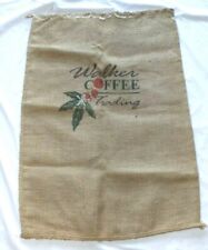 Walker Coffee Trading Burlap Coffee sack bag product of Guatemala 40" x 28"