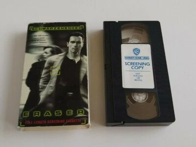 Eraser [VHS 1996] SCREENER PROMO COPY - Image 1 of 4