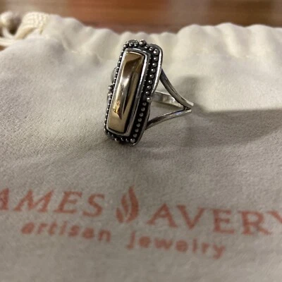 Anillo Reliquia James Avery Retirado Bronce y Plata de Ley Foto 1 de 4