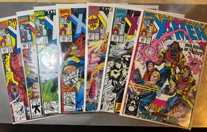 Uncanny X-Men #281-287 High/Mid Grade Keys 1st Bishop, Rare Manufacturing Defect - Picture 1 of 23