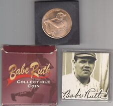 Babe Ruth Collectible Coin & Case
