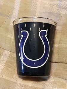 Indianapolis Colts Football mesh jersey look Dark Blue 2oz Shotglass SHOT GLASS - Picture 1 of 8