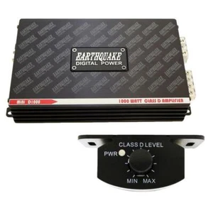 Amplificador de coche Earthquake Sound Mini D1000 2da generación monobloque clase D 1000 vatios - Imagen 1 de 7