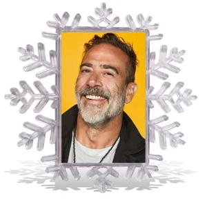 Jeffrey Dean Morgan Christmas Tree Snowflake Hanger / Decoration *Great Gift* - Picture 1 of 10