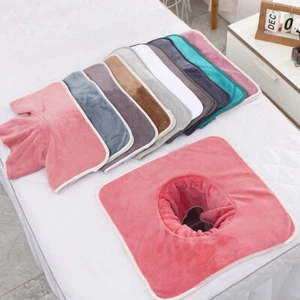 SPA Cotton Face Breath Hole Salon Cover Massage Bed Flat Sheet Table Couch Cover - Picture 1 of 16