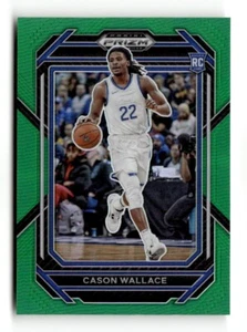 2023 Panini Prizm Draft Picks - Cason Wallace #12 Green Prizm (RC) - Picture 1 of 2