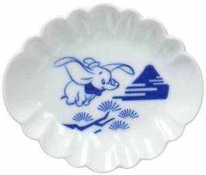Sango Toki Disney Sometsuke Mamezara Small Plate 83mm Dumbo 3230-114 JAPAN - Picture 1 of 3