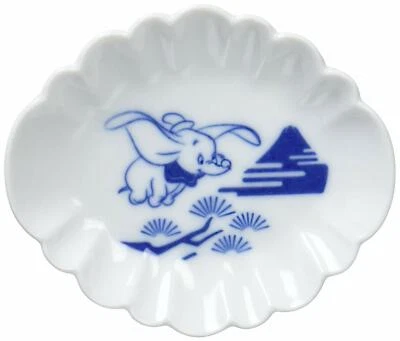 Plato pequeño Sango Toki Disney Sometsuke Mamezara 83 mm Dumbo 3230-114 JAPÓN Foto 1 de 3