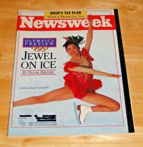 NEWSWEEK MAGAZINE - "JEWEL ON ICE" ISSUE featuring KRISTI YAMAGUCHI, 2/10/1992 - Picture 1 of 4