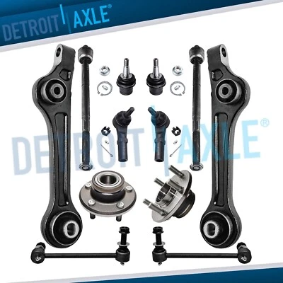 Kit de suspensión de brazos de control inferiores de bujes de rueda delantera para Dodge Challenger Charger Foto 1 de 4