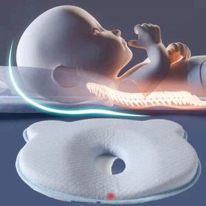 Orthopädisches Babykissen gegen Kopfverformung Plattkopf Baby Plagiozephalie - Bild 1 von 19