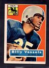 1956 Topps #120 Billy Vessels Colts Rookie Football Card. rookie card picture
