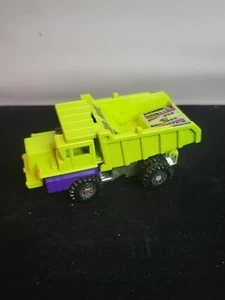VINTAGE 1984 TAKARA TRAFO MULDENKIPPER BAUFAHRZEUG - Bild 1 von 3