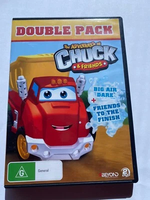 The Adventures of Chuck & Friends BIG AIR DARE / FRIENDS TO THE FINISH GC - image 1 of 2