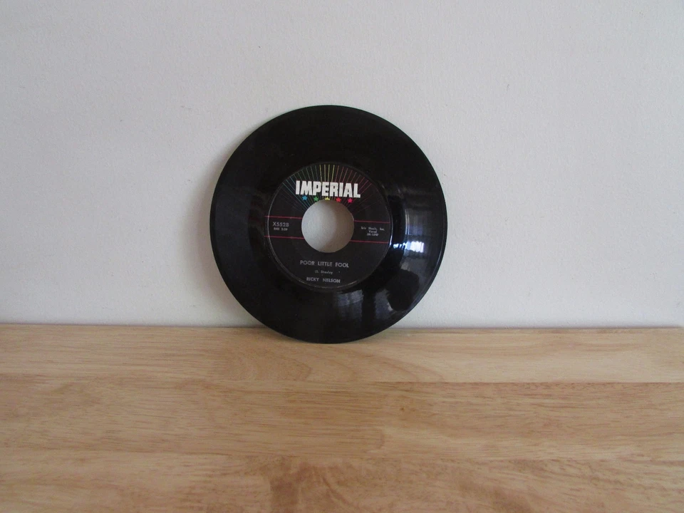 RICKY NELSON Poor Little Fool / Don't Leave Me This Way 7" 45 RPM Imperial X5528 - Image 1 of 3