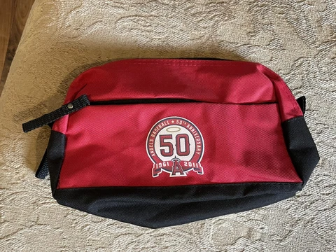 Anaheim Angels 50th Anniversary Accessories Bag (1961-2011) Cover