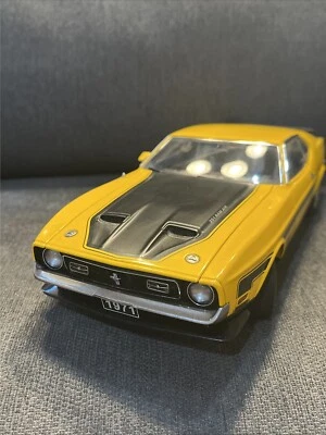AUTOart Millennium, Ford Mustang Mach I, Yellow, 1:18 Scale Car Auto Art 2002 - Image 1 of 4