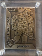 1993 Pinnacle Highland Mint Bronze Hockey Card Jaromir Jagr Team 2001  1 of 2500