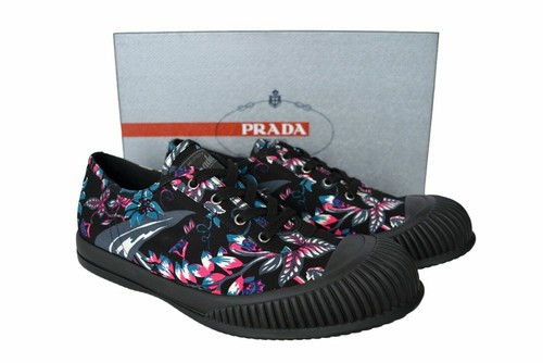 Nuove scarpe da ginnastica autentiche PRADA da uomo taglia US11 EU44 UK10 4E2710