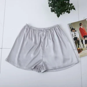 Women Satin Silk Shorts Nightwear Sleepwear Pants Pyjamas Anti-Static Bottom - Picture 1 of 32