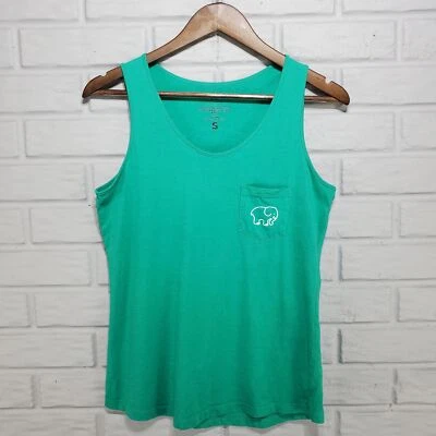 Ivory Ella Tank Top Women's Small Light Green Scoop Neck Mandala Design - Image 1 of 4