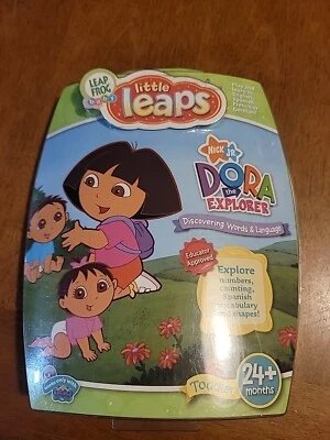 New Leap Frog Baby Little Leaps Dora the Explorer Interactive Learning Disc  - Image 1 of 4
