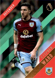 2017-18 Topps English Premier League Gold Green #25 Stephen Ward