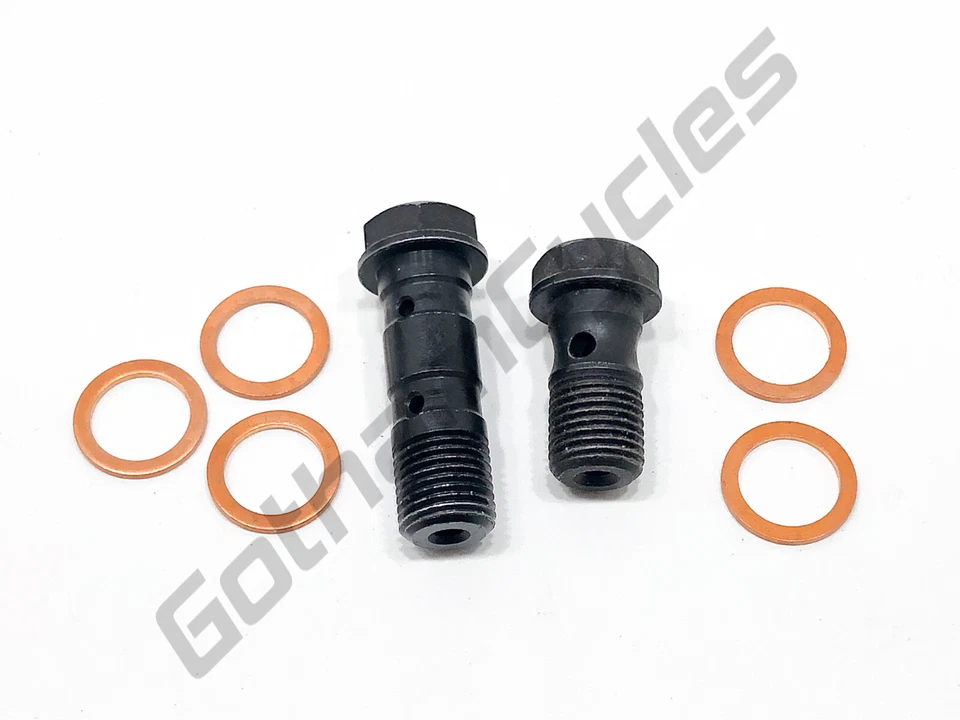 Brembo Front Brake Calipers Master Cylinders Double & Single Banjo Bolts M10 x 1 - Image 1 of 1