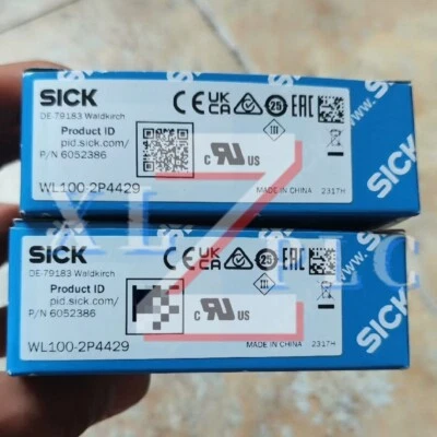 1PCS New Sick WL100-2P4429 Photoelectric Sensor In Box* - Image 1 of 4