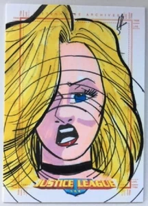 Michael Sellers Sketch Card from Justice League of America Archives - Picture 1 of 1