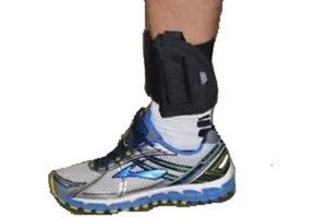 NEW Left Handed Pro-tech Conceal Ankle holster For S&W 380 Bodyguard With Laser - Picture 1 of 2