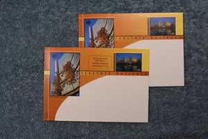 2002-2003 Envelope Set - Vienna AU5, AU7 - Mint - Picture 1 of 1