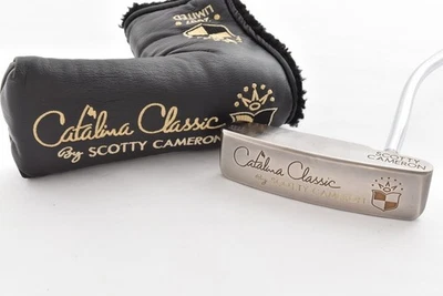 Scotty Cameron Catalina Classic 2007 LIMITED Putter 34" RH Headcover HC 34... - Imagen 1 de 4