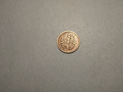 1875 B Germany 50 Pfennig, Silver Mid Grade German fifty half 1/2 Mark 405 - Image 1 of 2