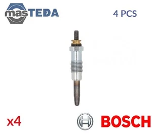 0 250 201 042 ENGINE GLOW PLUGS BOSCH 4PCS NEW OE REPLACEMENT - Picture 1 of 10
