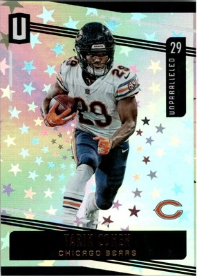 2019 Panini Unparalleled Astral #195 Tarik Cohen /200 - FB - Image 1 of 2
