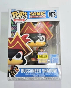 Sonic the Hedgehog Buccaneer Shadow Funko Pop 1079 SDCC 2025 Limited Edition NEW - Picture 1 of 1