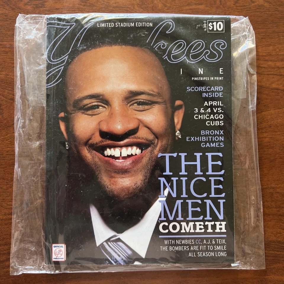 2009 New York Yankees официальный 1-е издание журнала - редкая MLB коллекционный - Изображение 1 из 2