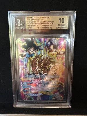 SS3 Gotenks, Power of the Strongest Rookie Leader SLR	Dragon Ball Super Beckett - Image 1 of 2