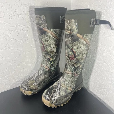 LaCrosse Alphaburly Pro 18" Waterproof Rubber Hunting Boots Mossy Oak Camo - Image 1 of 4
