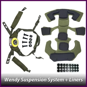 Wendy Suspension System Helm Lanyard mit Helm Schaumstoffpolster FAST MICH Outdoor - Bild 1 von 33