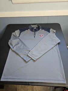 Chicago Bears Herren XL grau Langarm 1/4 Zip Pullover NFL TX3 cool Polyester - Bild 1 von 4