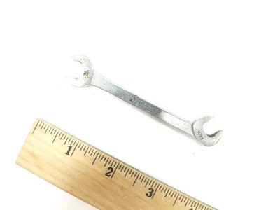 HERRAMIENTAS A PRESIÓN 3/8 x 11/32 OPEN END ENCENDIDO OFFSET 15° y 60° LLAVE DS2422 EE. UU. Foto 1 de 2