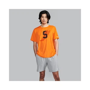 Saucony Men Stopwatch Graphic Short Sleeve Pepper Heather Graphic L Apparel - Picture 1 of 3