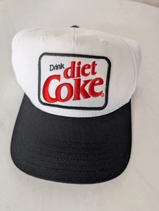 Drink Diet Coke Black & White Hat Adjustable -CocaCola Brand - Picture 1 of 12